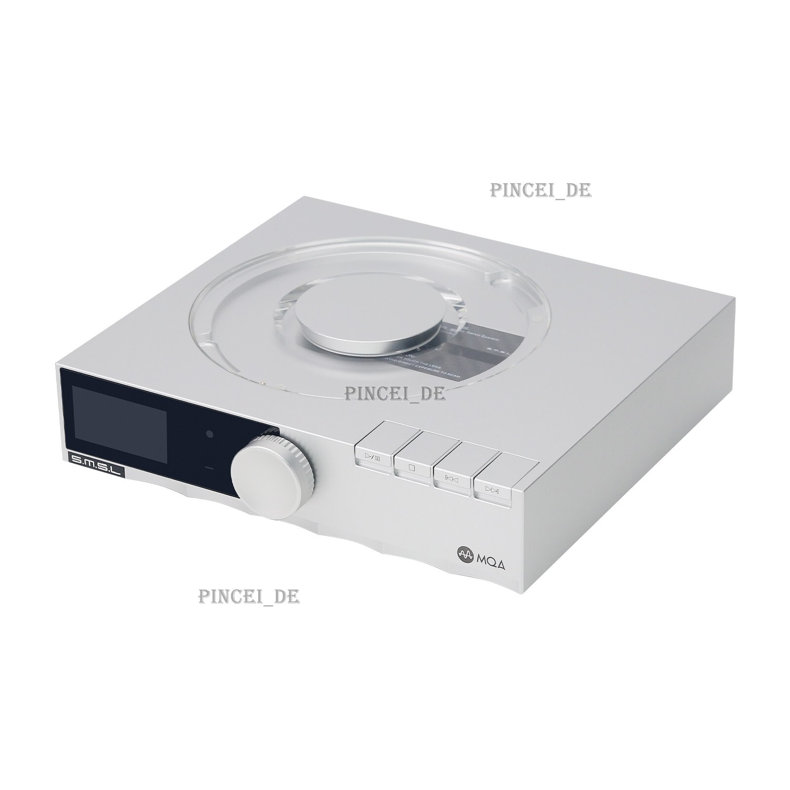 SMSL PL200T High Performance MQA-CD Digital Turntable CD Player