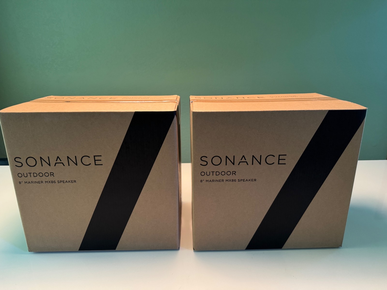 Brand New Sonance MX86 Outdoor Speakers 8 inch (Black) pair