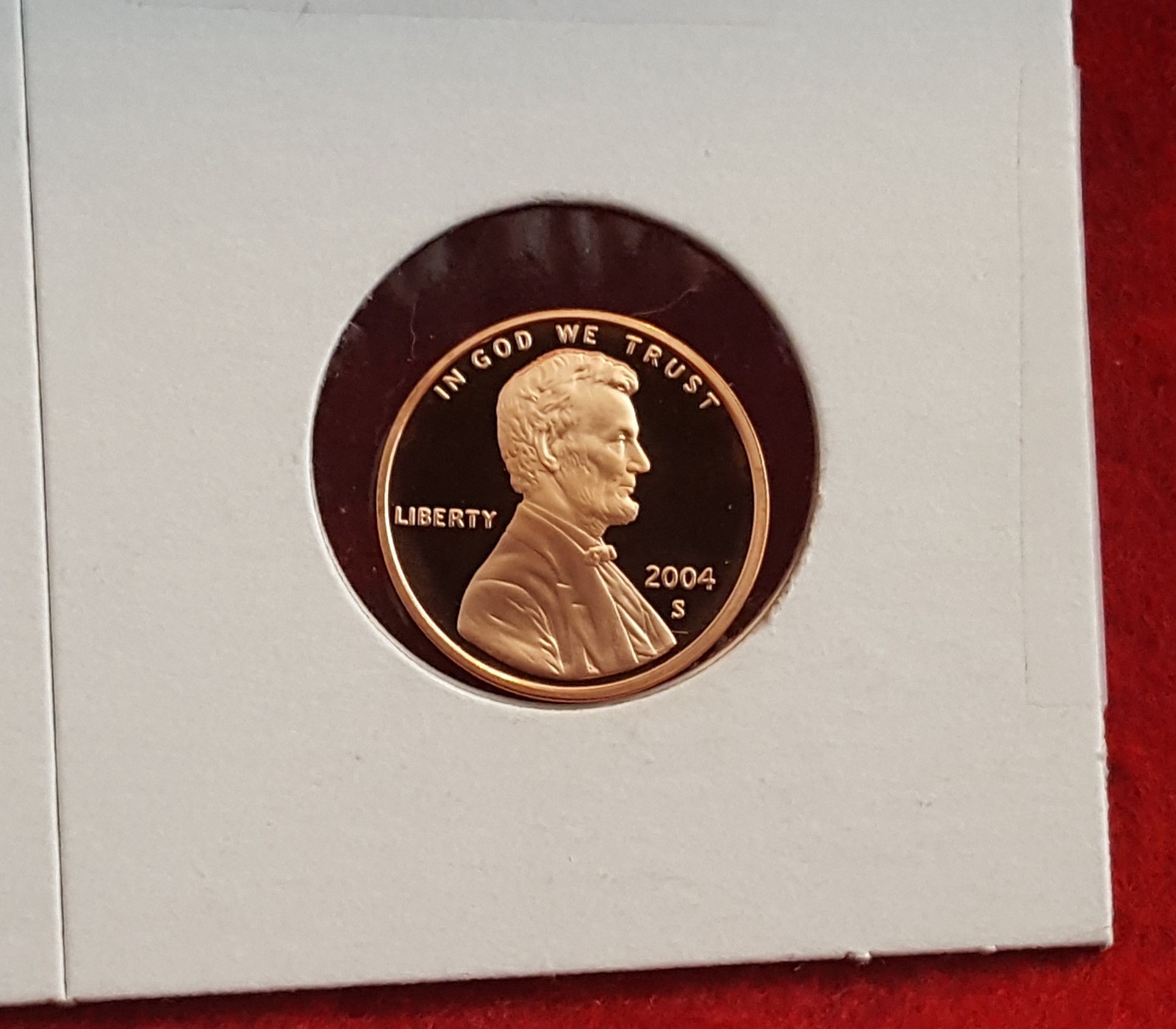 2004 S Lincoln Memorial Cent Gem Deep Cameo PROOF Penny US Mint Coin "STUNNING!"