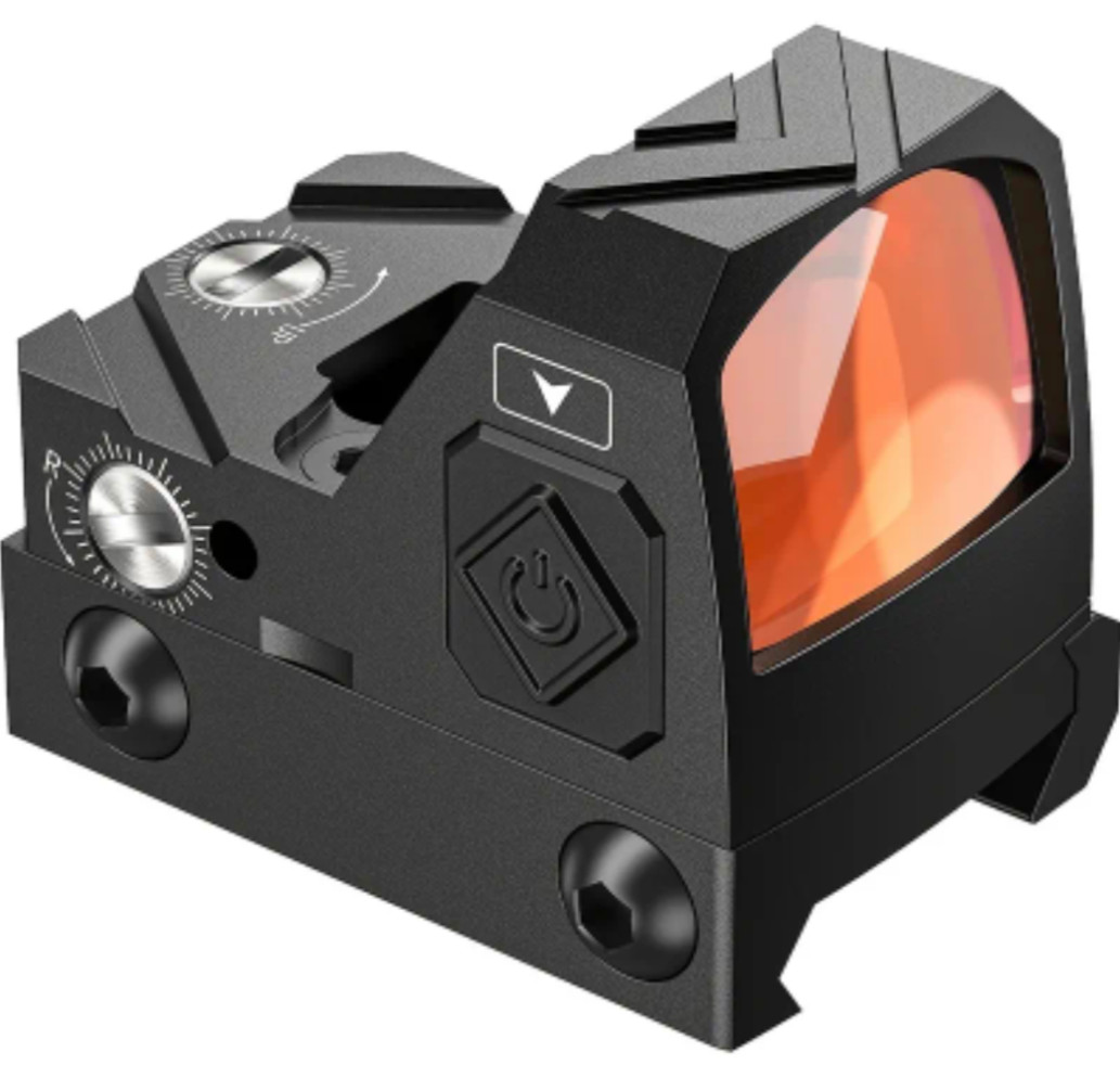 BESTSIGHT - 1x 2 MOA Shake Awake Optical Red Dot Quick Acquisition Pistol Sight