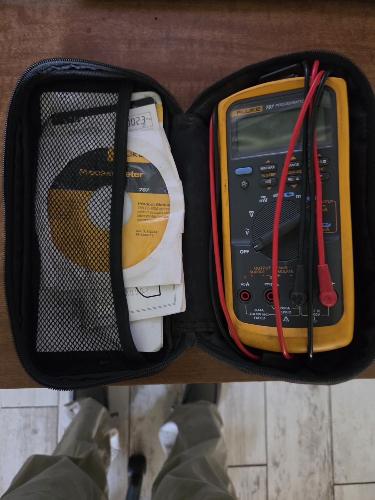 fluke 787 process meter