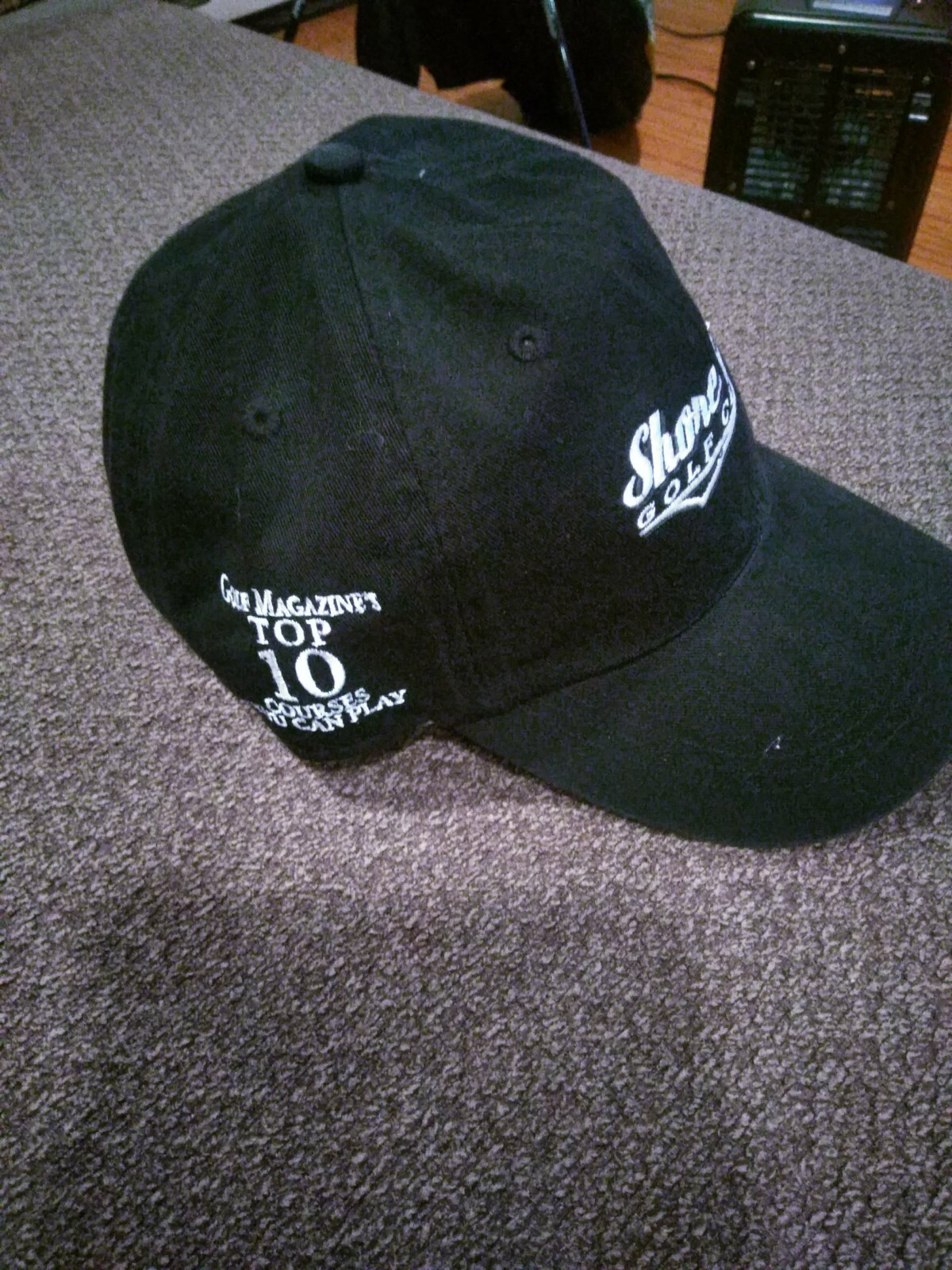 Shore Gate Golf Club Ahead Adjustable Hat New!