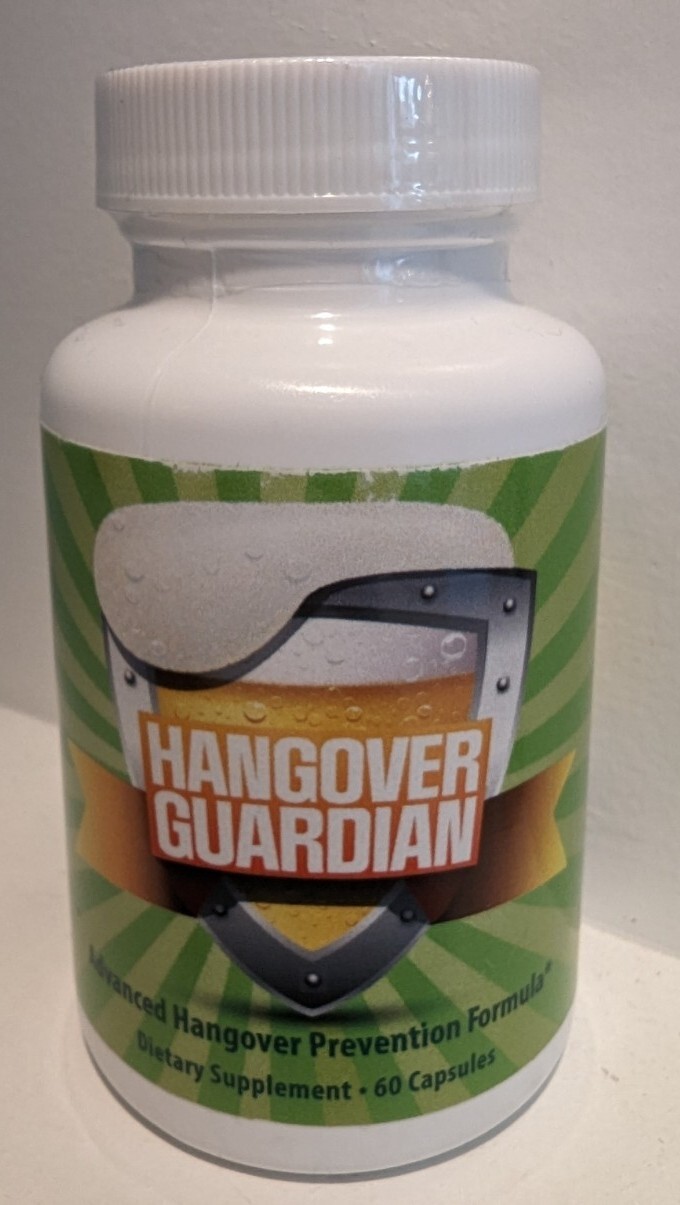 Hangover Guardian Advanced Hangover Formula w/Charcoal, Cysteine & COQ10