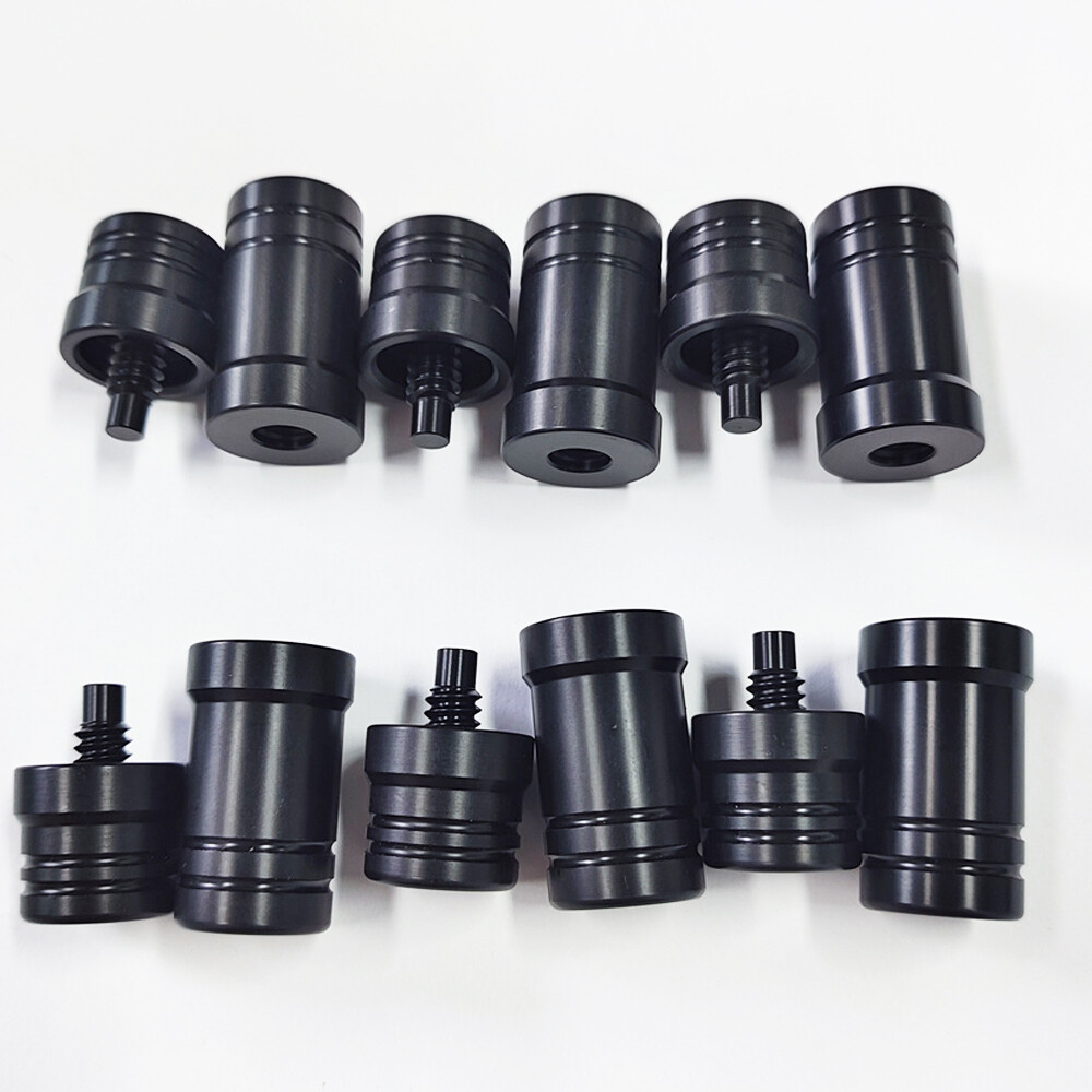 Joint Protectors - 5/16x14 - Joint Caps - 6 Piece Set Black