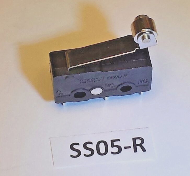 SS-05R Highly roller-lever mini snap-action 5A 125VAC or 3A 250VAC switch