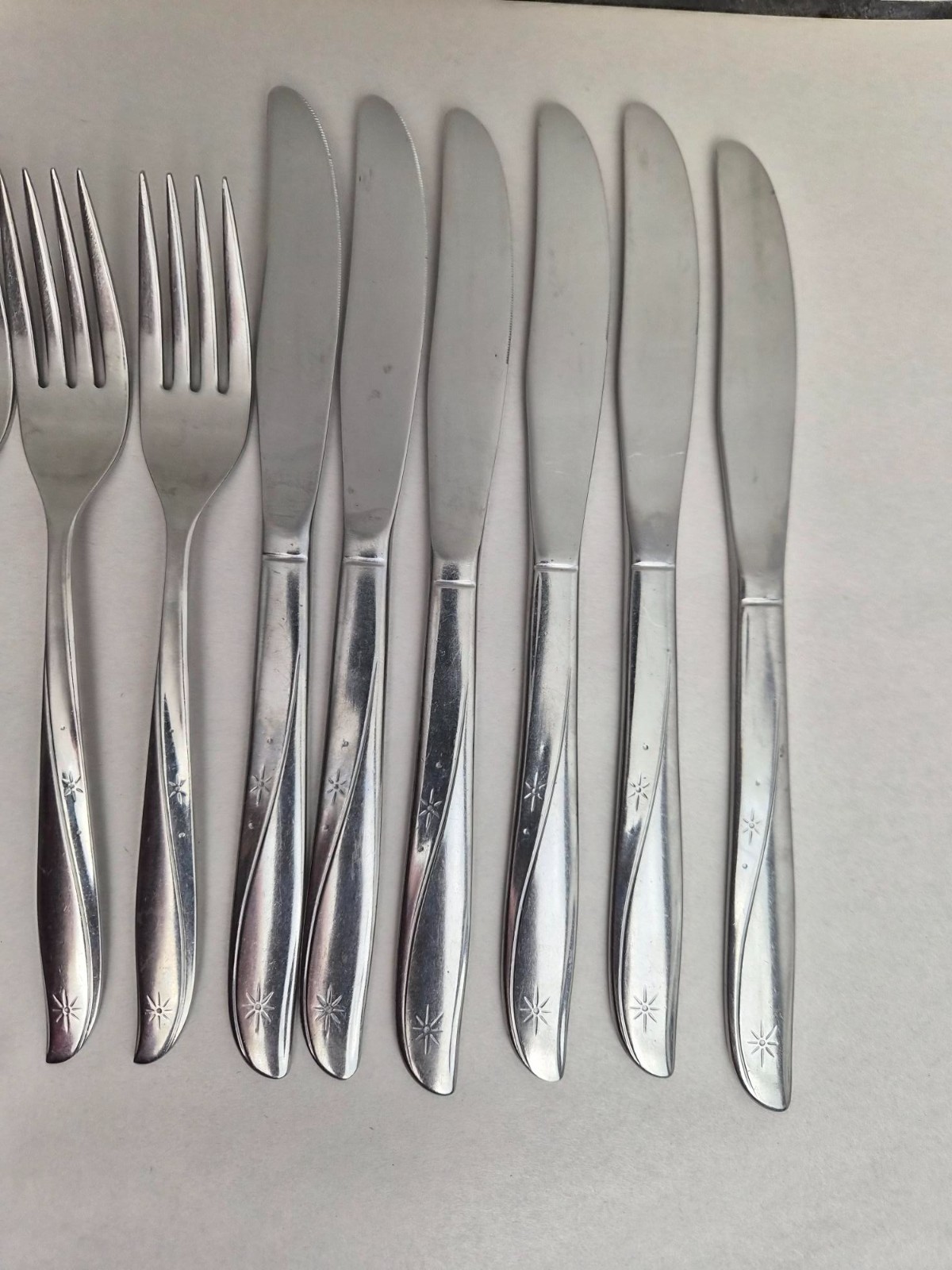 Oneida community stainless Twin Star, Atomic