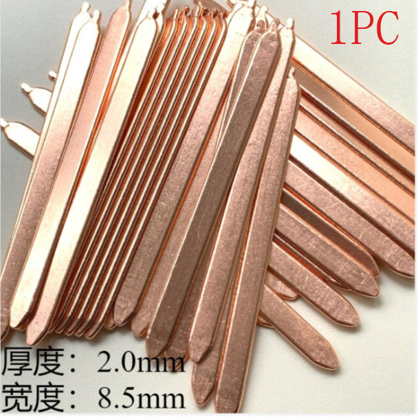 length 50-350mm Flat Heat Pipe for Cooling Laptop CPU GPU Heatsink 8.5*2mm