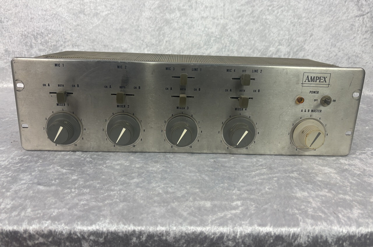 Vintage Ampex MX-10 MX10 mixer