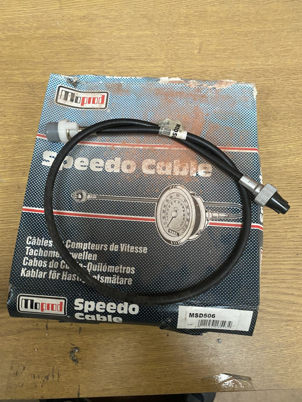 FOR AUSTIN MINI MK2 1100 HATCHBACK FWD SPECIAL 1976-1981 SPEEDO CABLE MSD506