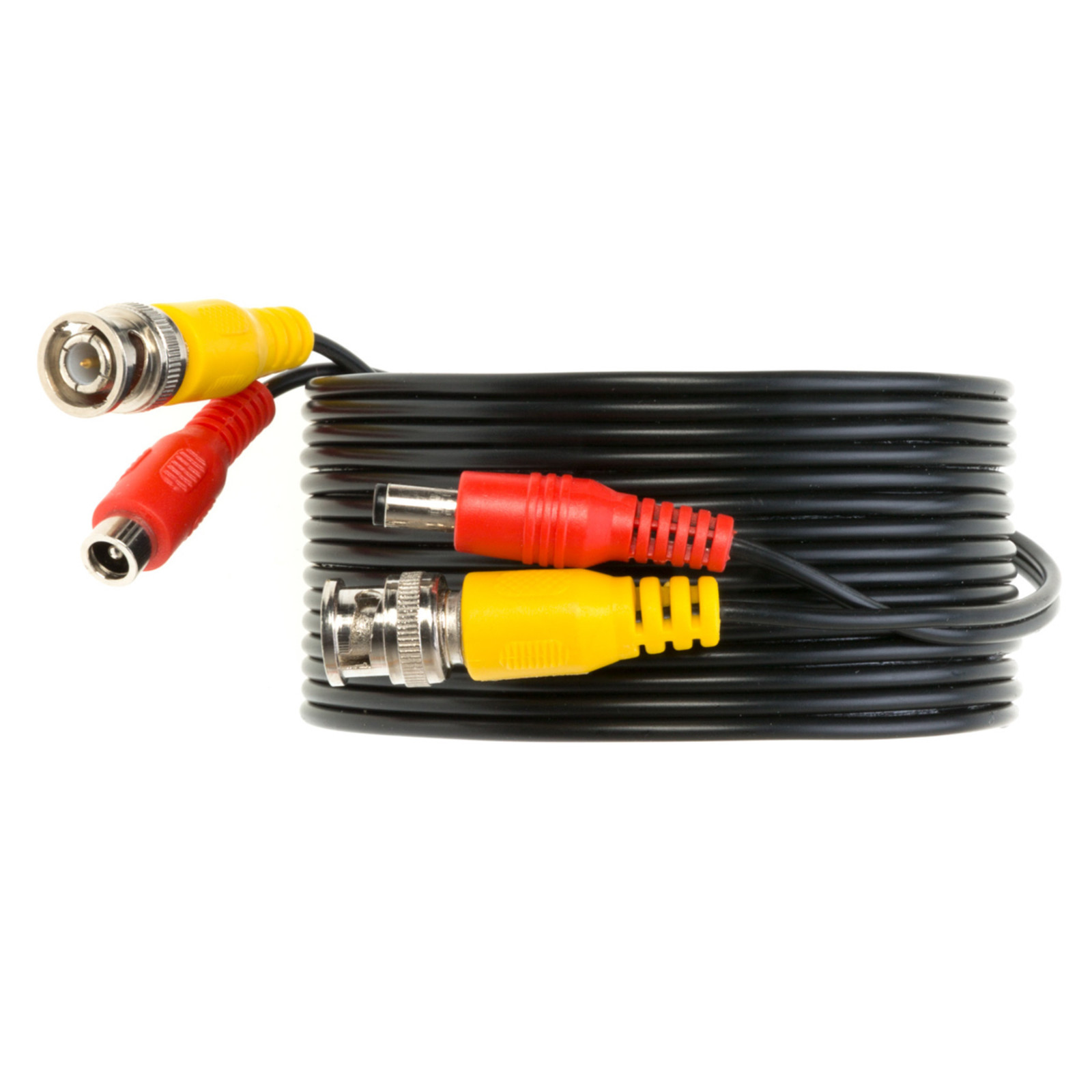 100 ft BNC Video Power Extension Cable for CCTV Security Camera DVR Black lot
