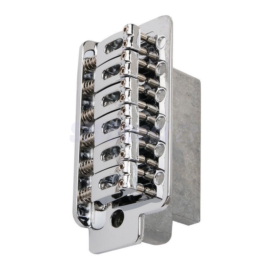 Alloy Chrome Tremolo Electric Guitar Bridge System For Fender Stratocaster Strat