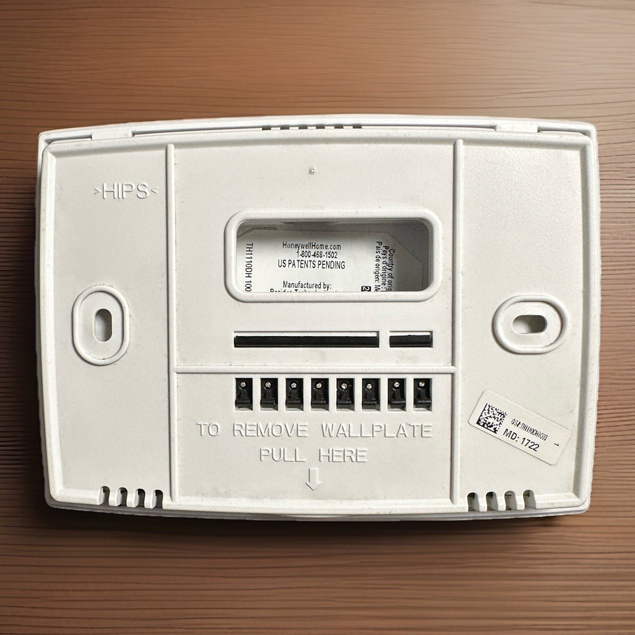 Honeywell TH1110DH1003 Digital Non-Programmable Thermostat Untested