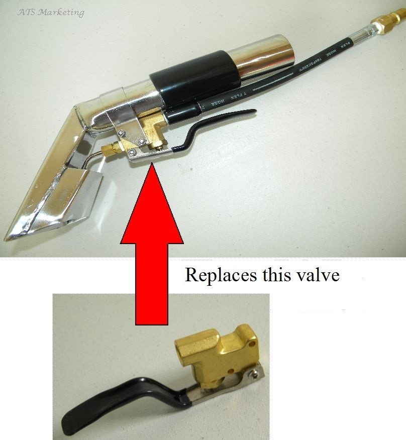 Carpet Cleaning - Auto Interior Extractor - DETAIL TOOL VALVE REPLACEMENT