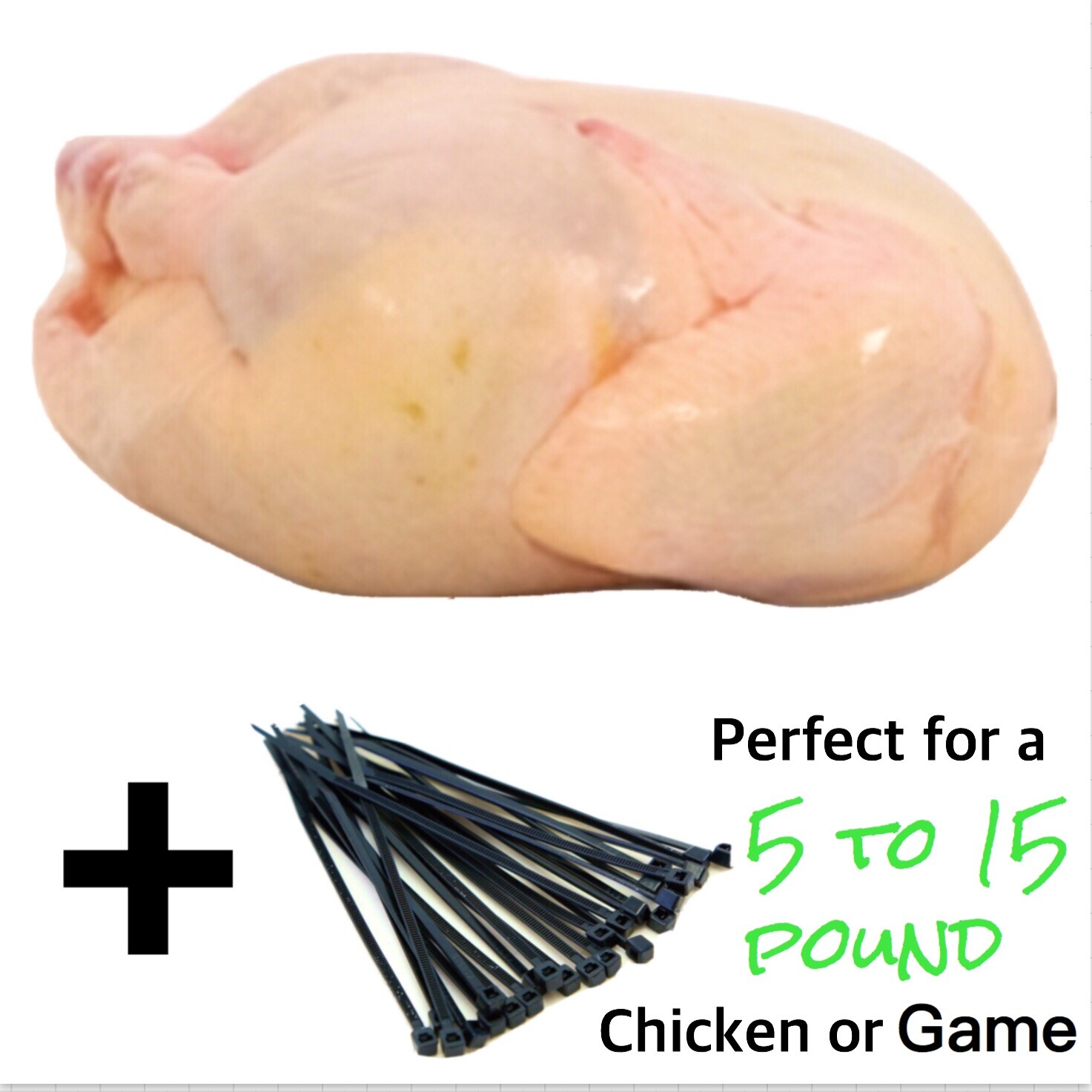 50 POULTRY SHRINK BAGS 13” X 18” POULTRY PROCESSING FREEZER SAVER MADE IN 🇺🇸