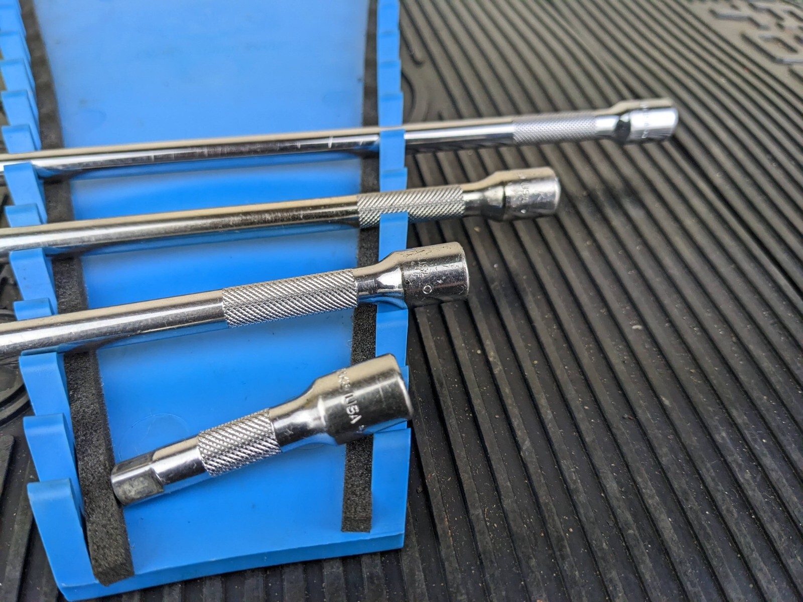 #bh114 Snap-On 1/4" Drive Knurled Extension Set
