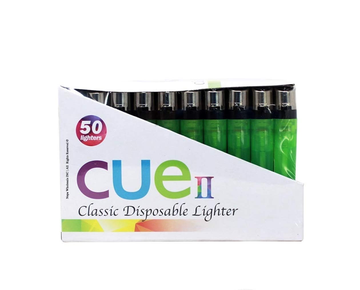 50 Pack Classic Pocket Lighters Assorted Colors Regular Size Long Lasting NEW
