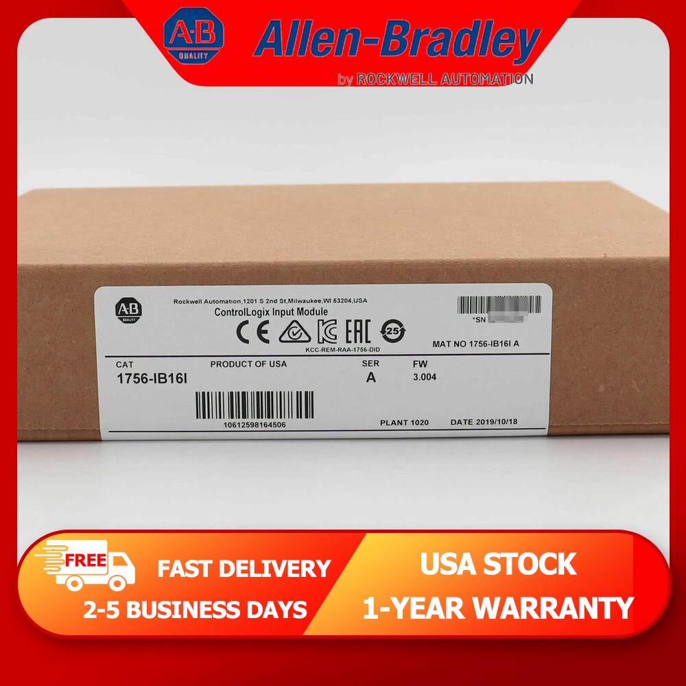 [US Stock] 1756-IB16I New AB ControlLogix Input Module Same Day Delivery