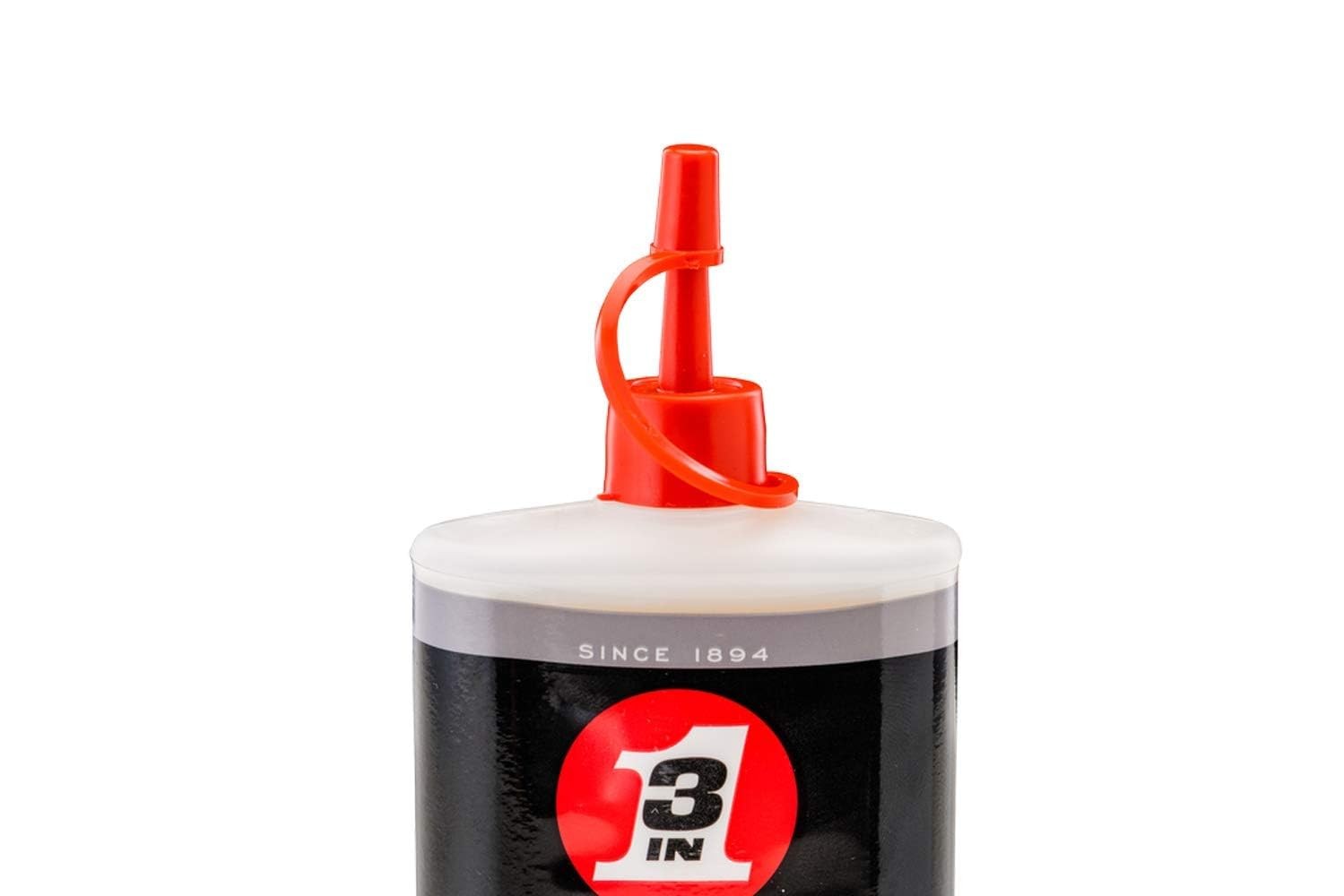 3-IN-ONE Multi-Purpose Oil, 8 OZ 1-Pack, Red/Black