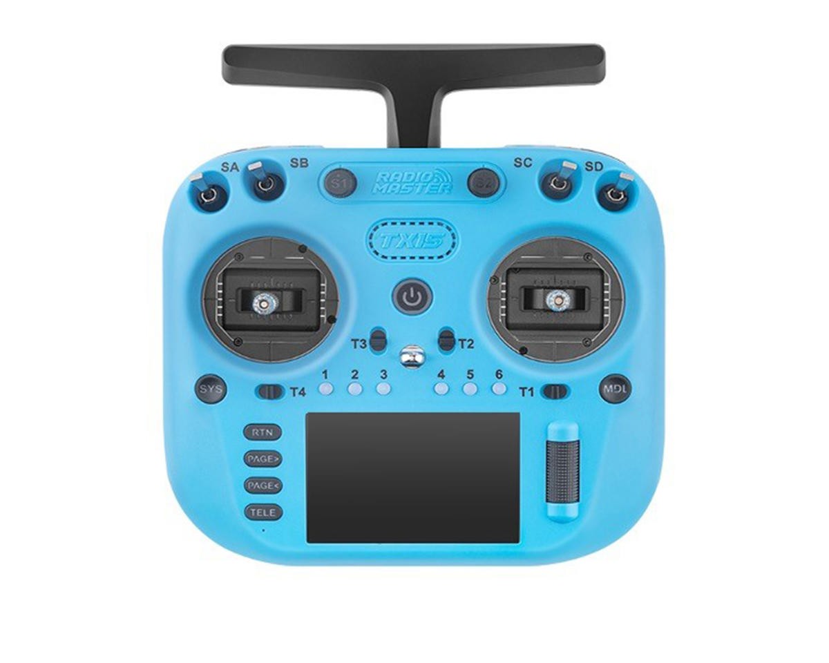 RadioMaster TX15 Dual-Band 2.4GHz/900MHz 16-Channel Radio System (Blue) (ELRS)