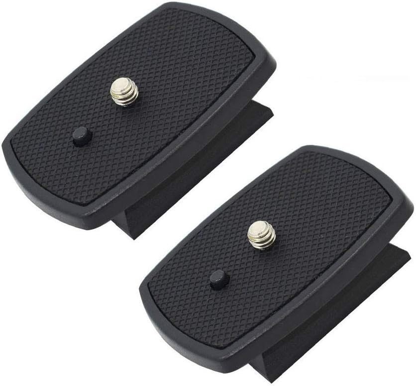 Versatile 2-Pack Tripod Quick Release Mounts - Enhance Your Photography Gear