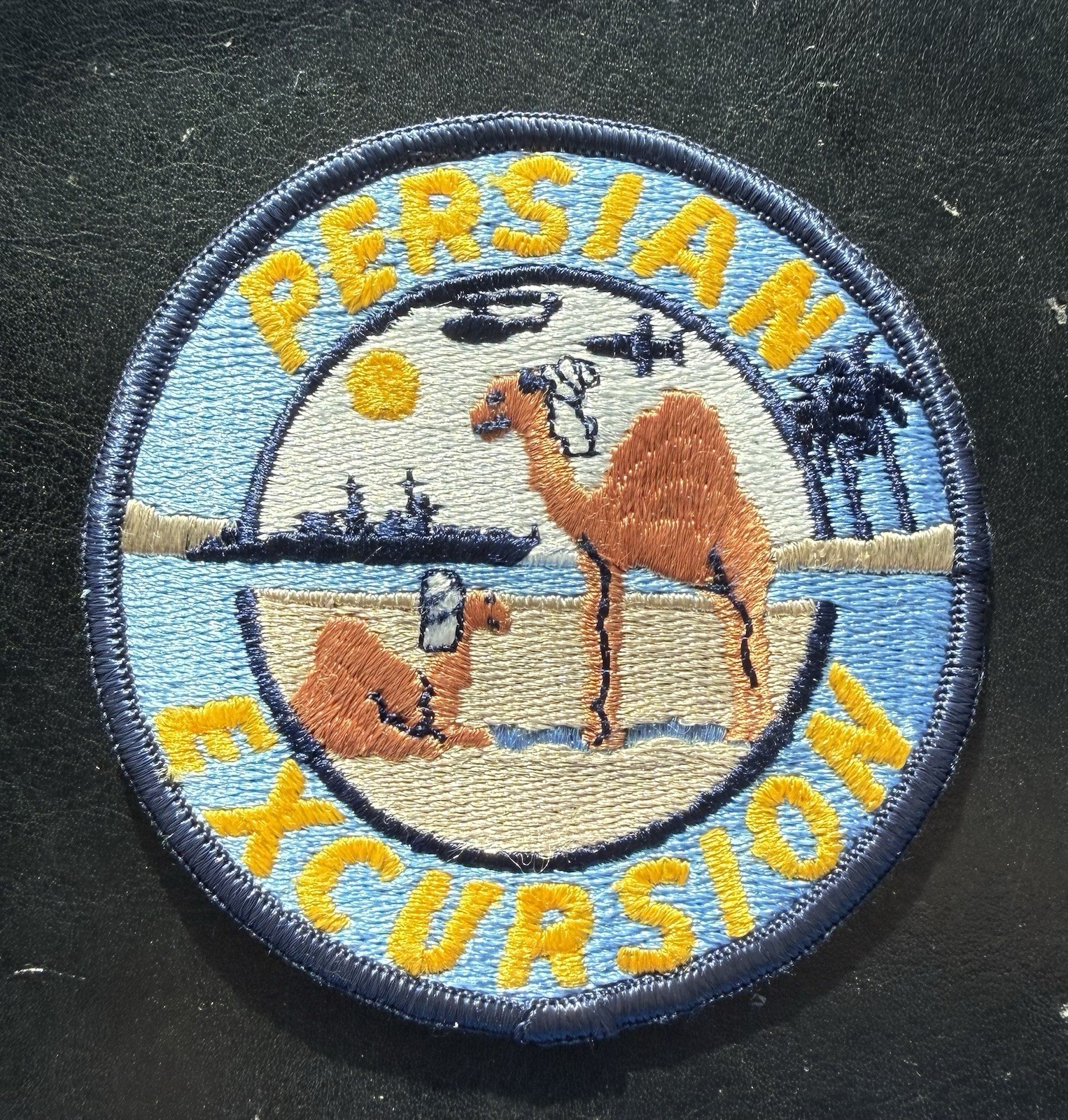 PERSIAN EXCURSION OPERATION DESERT STORM GULF WAR LARGE EMBROIDERED PATCH 3.75
