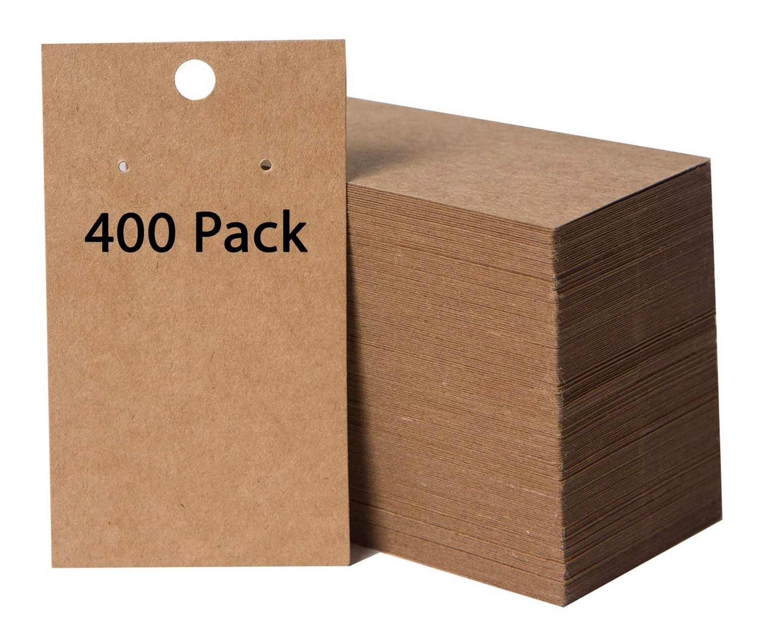 400 Pack Earring Cards - Earring Display Cards - Hanging Earrings - Bulk Card...