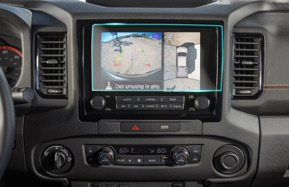 Crystal Clear Screen Protector for 2022 Nissan Frontier Vehicle Navigation