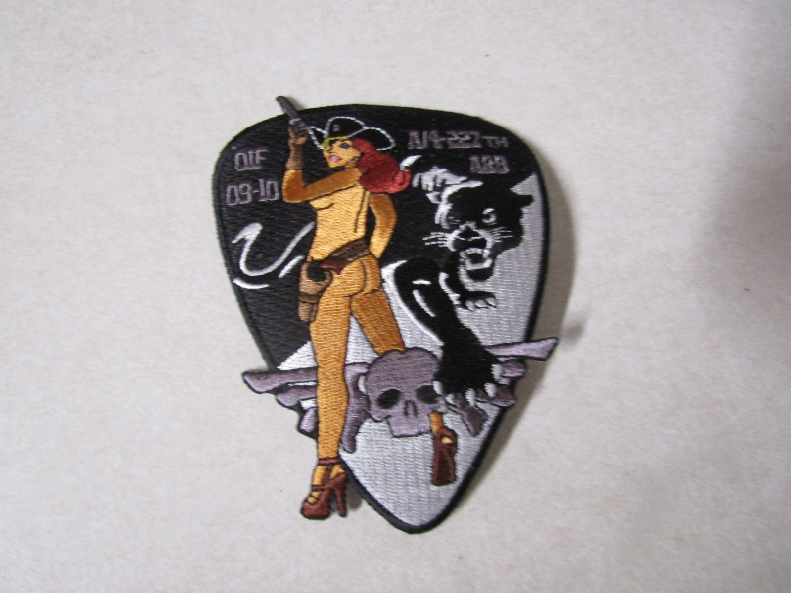 MILITARY PATCH SEW ON A CO 4-227TH ARB AVIATION OIF 09-10