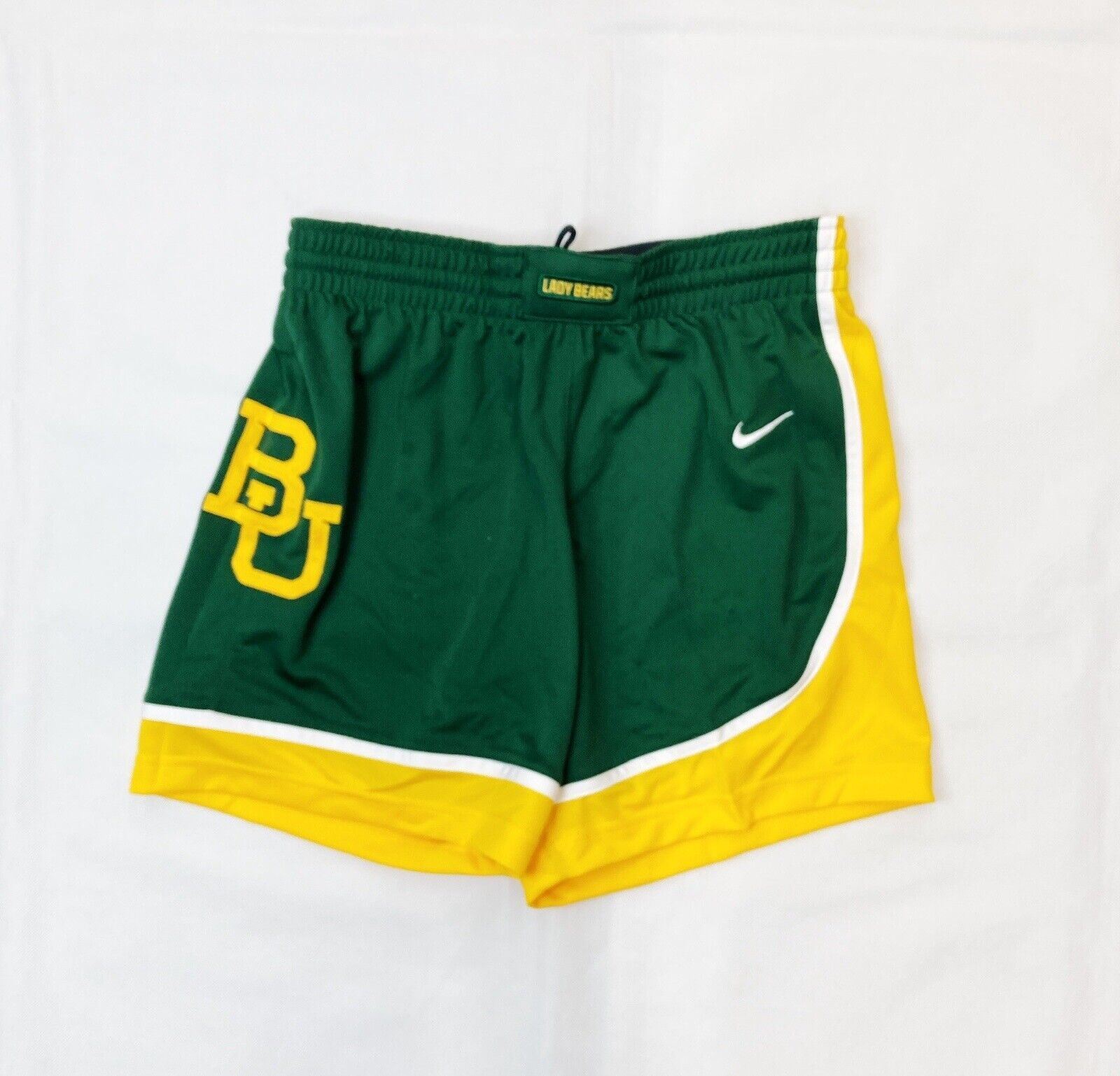 Nike Dri-FIT Baylor Bears Elite Bounce  Basketball Short Women's M Green DN5559