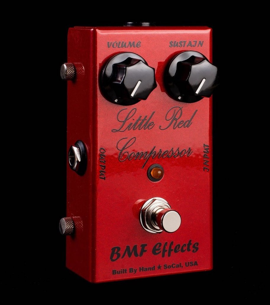 BMF Effects Little Red Compressor Guitar Pedal