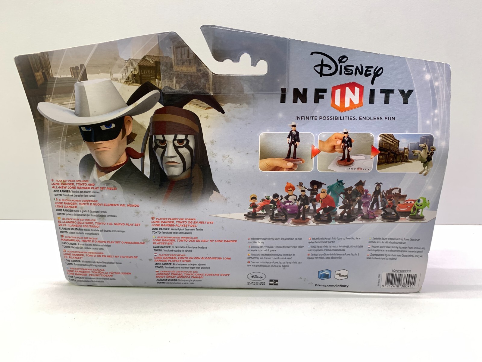 PLAY SET PACK: SILLY LONE RANGER - DISNEY INFINITY - NEW