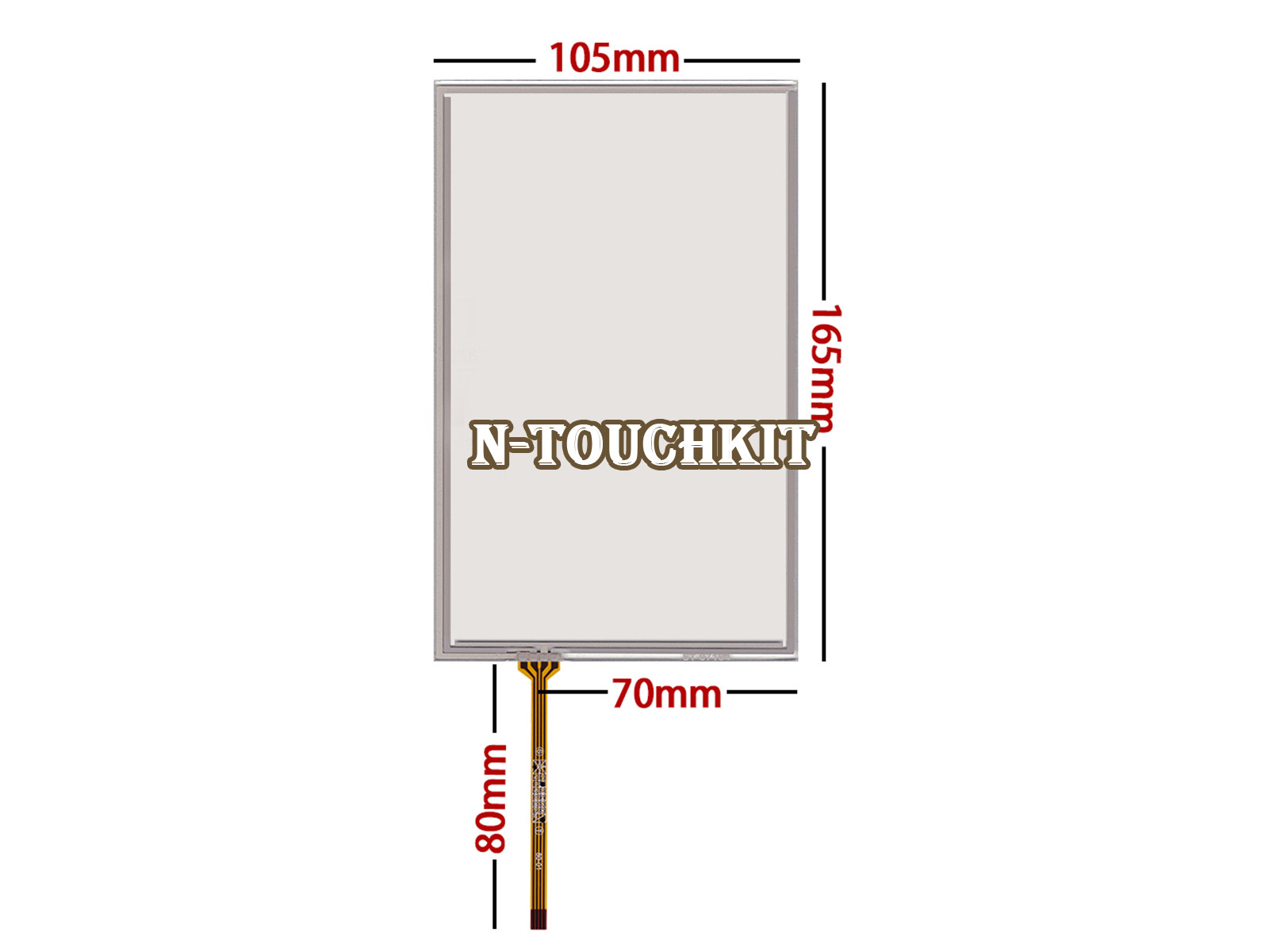 7" Touch Screen Panel with USB Controller kit for TK6070IH TK6070IK TK6070 Panel