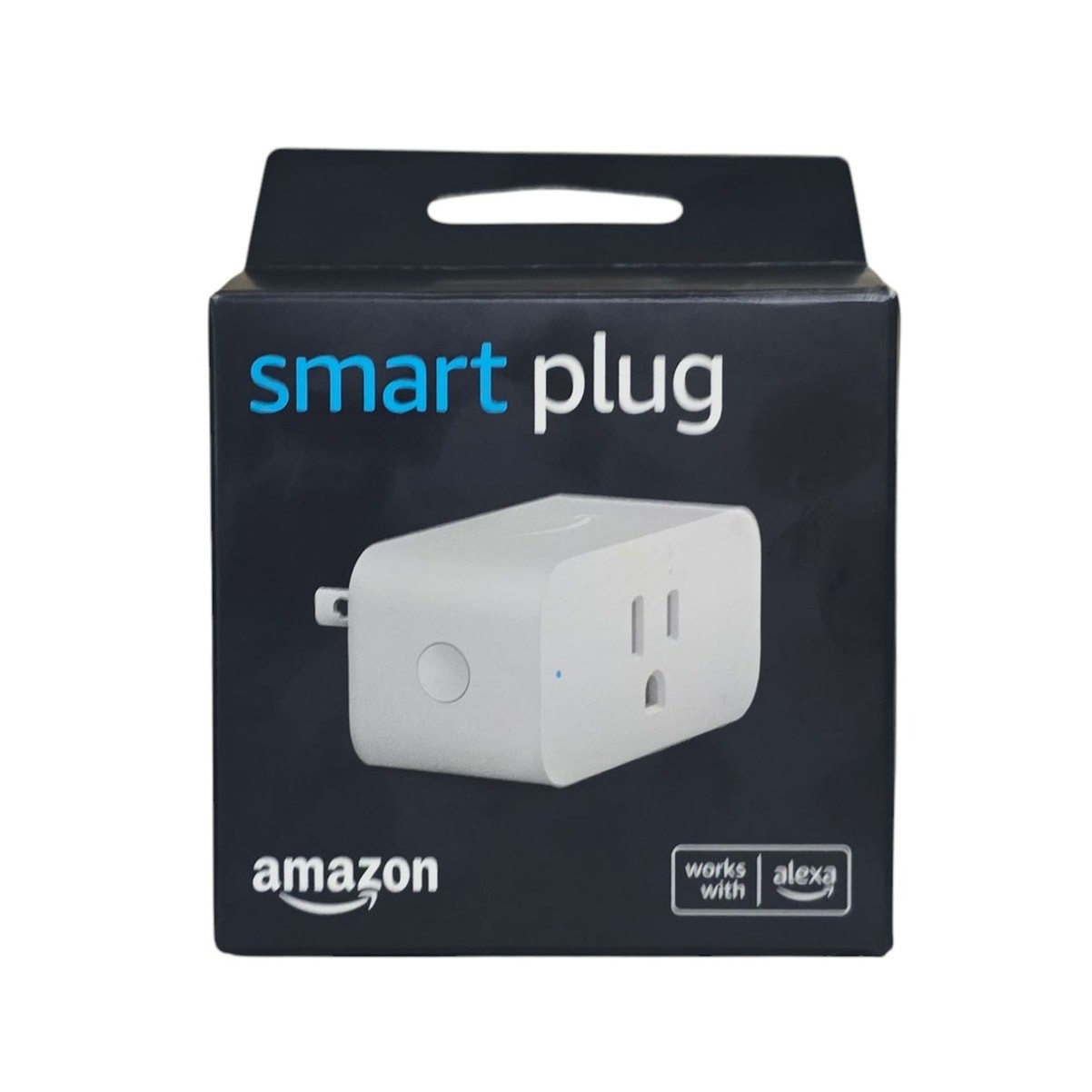Amazon Wi-Fi Smart Plug White Works with Alexa Smart Home No Hub Required