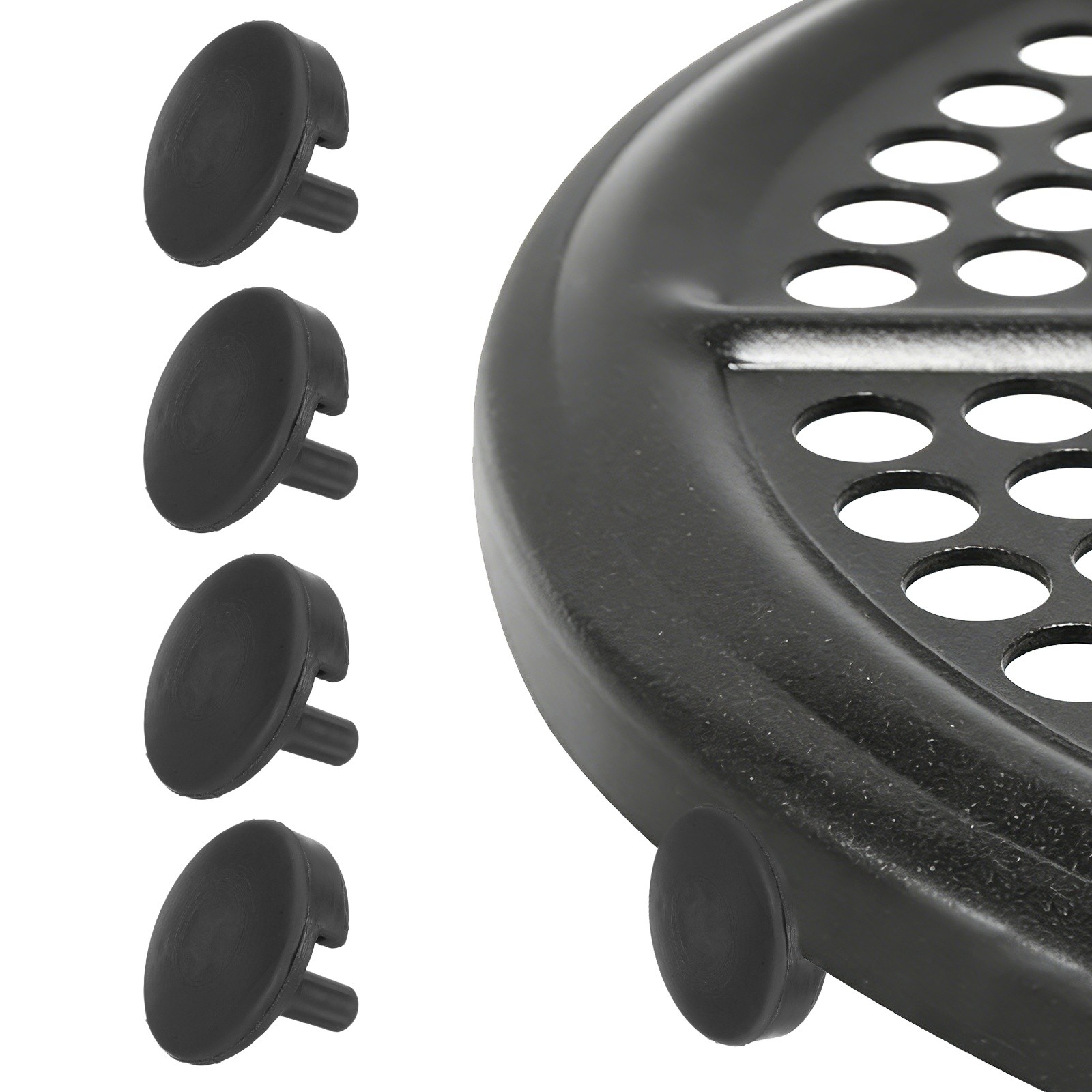 4 Pcs Air Fryer Replacement Parts for Air Fryer 0.7x0.7x0.6 Inch, Round