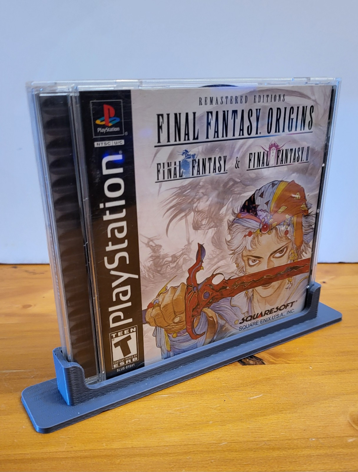 Playstation Game Display Stand - PS1 Collector Shelf Stand - Standard Case
