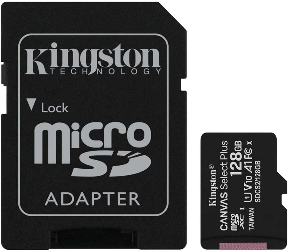 For Samsung Galaxy A03s A13 A23 A53 A73 128GB Memory Card Kingston High Speed