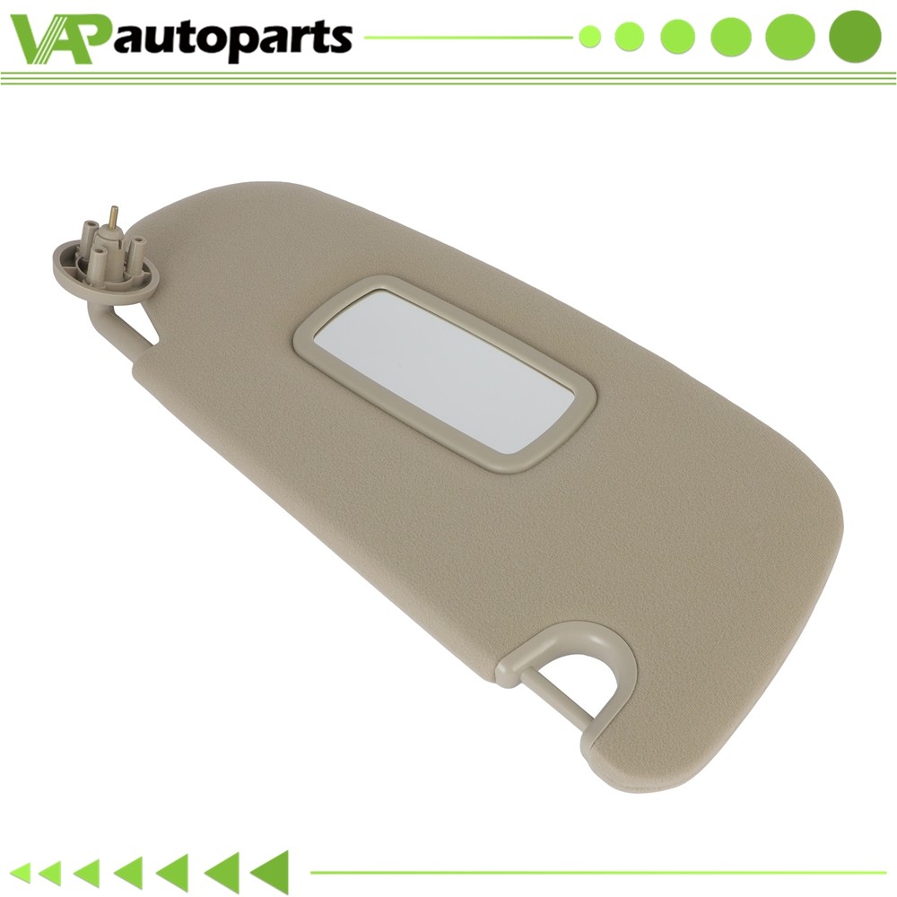 02-05 Sun Visor Right Ivory Without Lamp Fits Dodge 3.7L 4.7L 5.7L 5.9L 8.0L