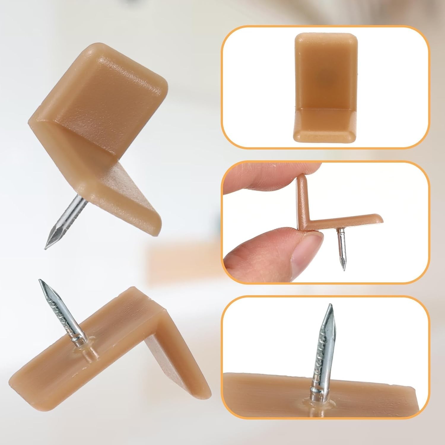 30 Pcs L-Shape Drawer Glides for Smooth Sliding and Furniture Repair