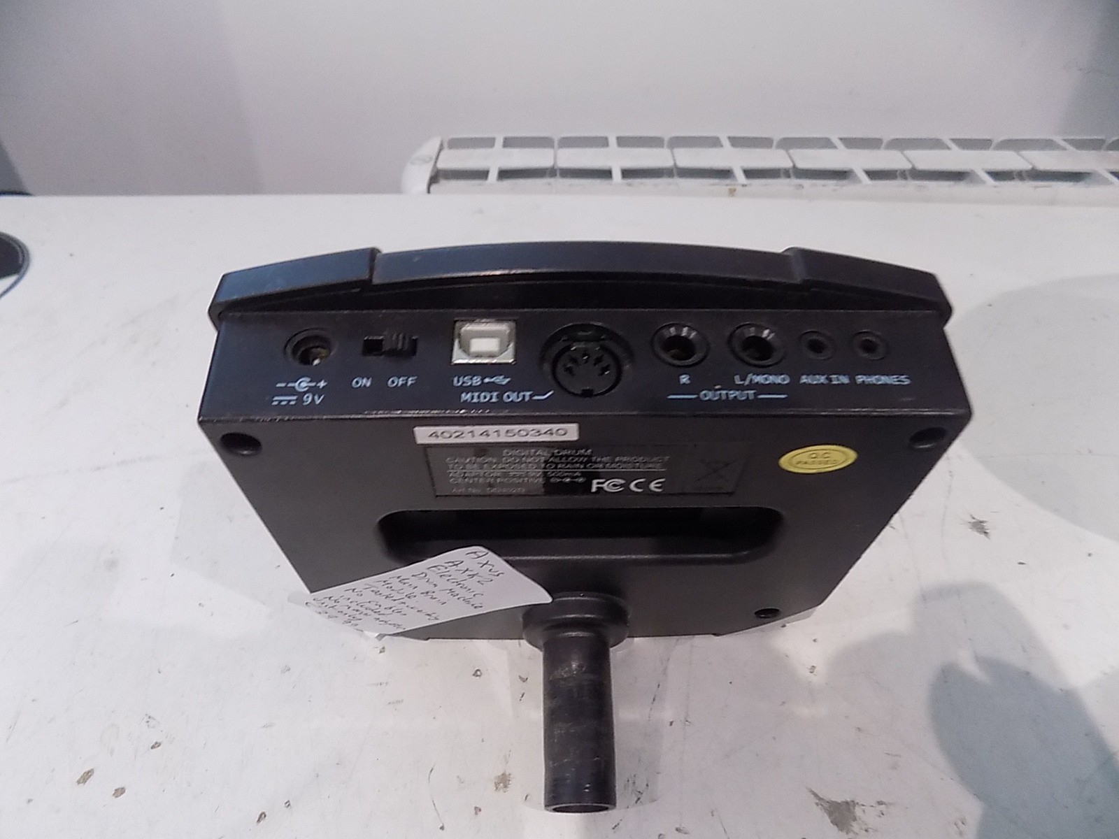 Axus AXK2 Electronic Drum Machine Main Brain Module Genuine Tested Working