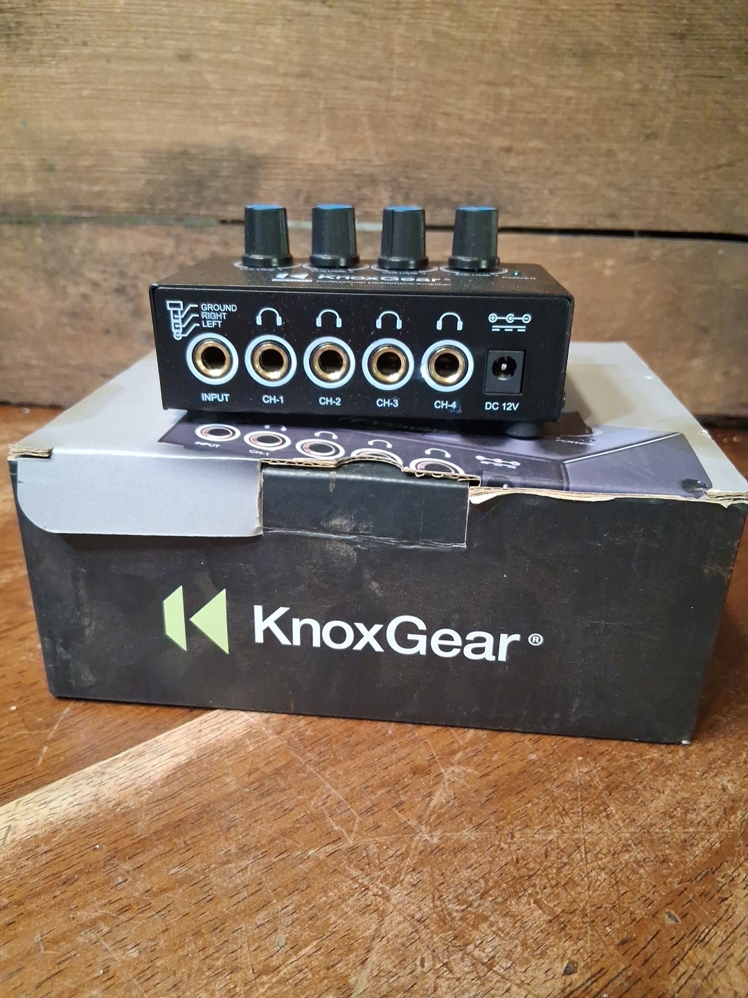 Knox Gear Compact 4-Channel Amplifier - KN-HPA4