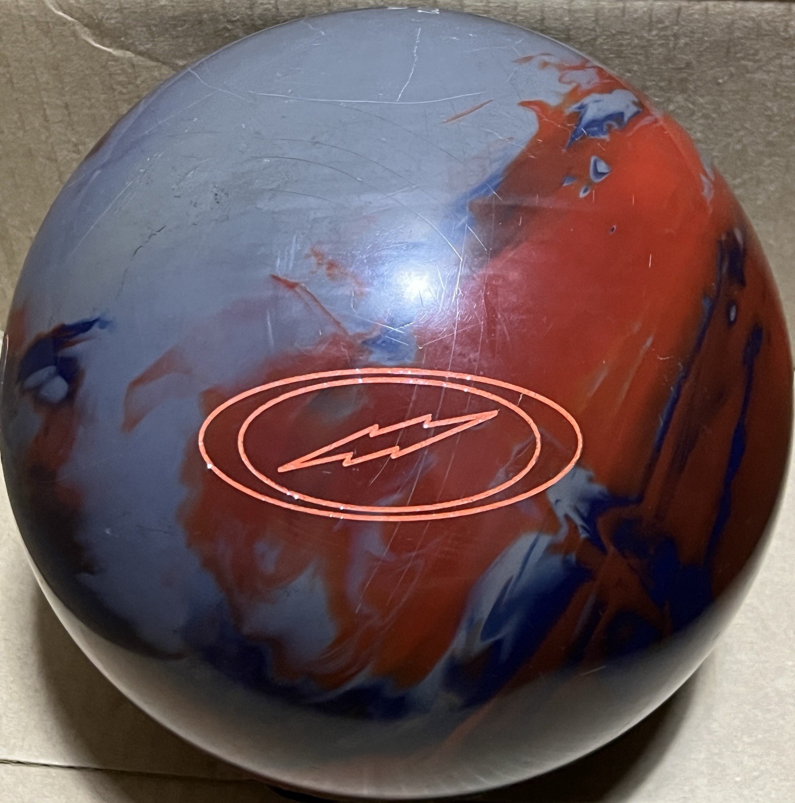 Storm Absolute Power 15 lb Bowling ball Used Single Drill