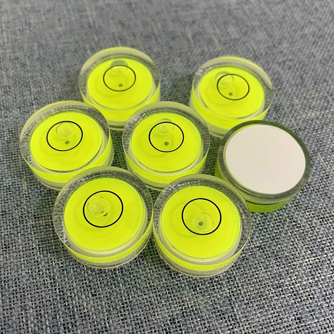 5pcs Small Circular Bubble Levels for Workshop & Tripods