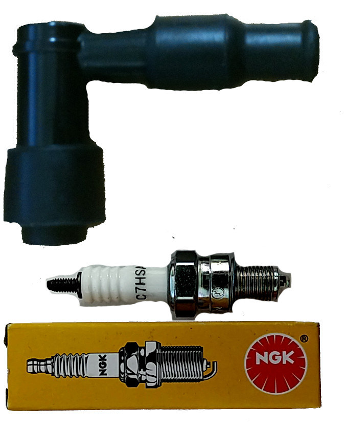 SPARK PLUG + CAP FOR HONDA XR100R XR 100 R XR100 BIKE YOUTH SPARKPLUG NEW