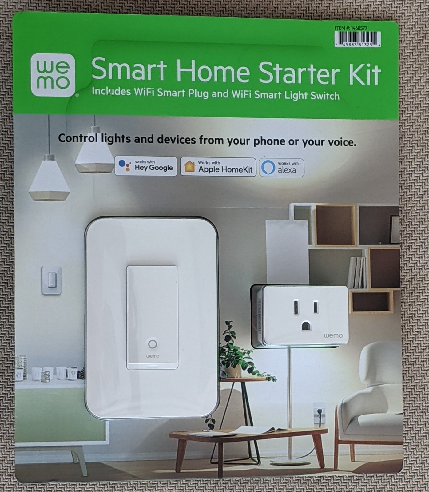 New Wemo Smart Home Starter Kit Smart Plug Switch Controlled Google Apple Alexa