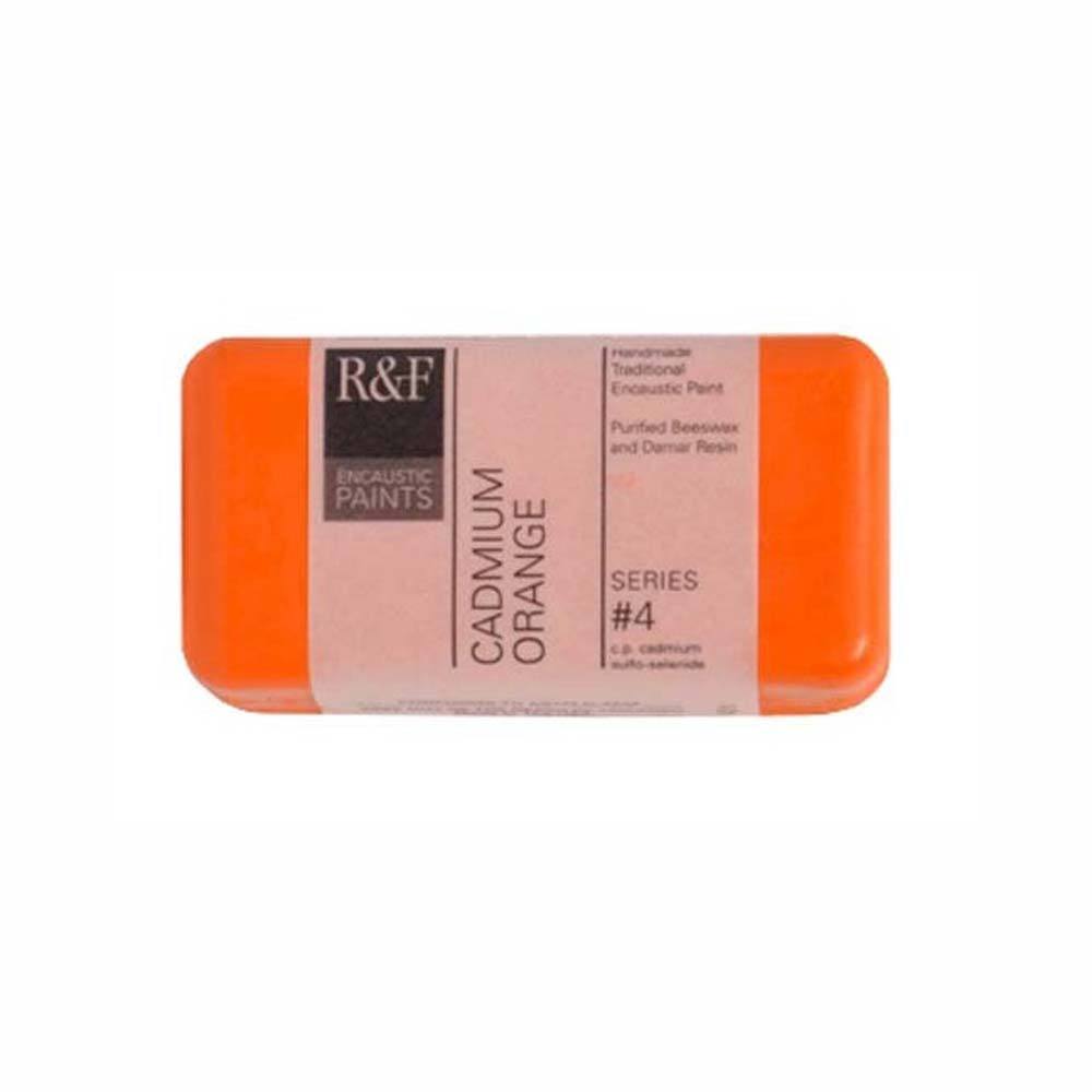 R&F Encaustic 40Ml Cadmium Orange