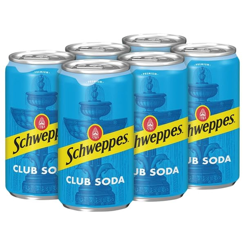 Schweppes, Premium Club Soda, 24×7.5 Fl Oz