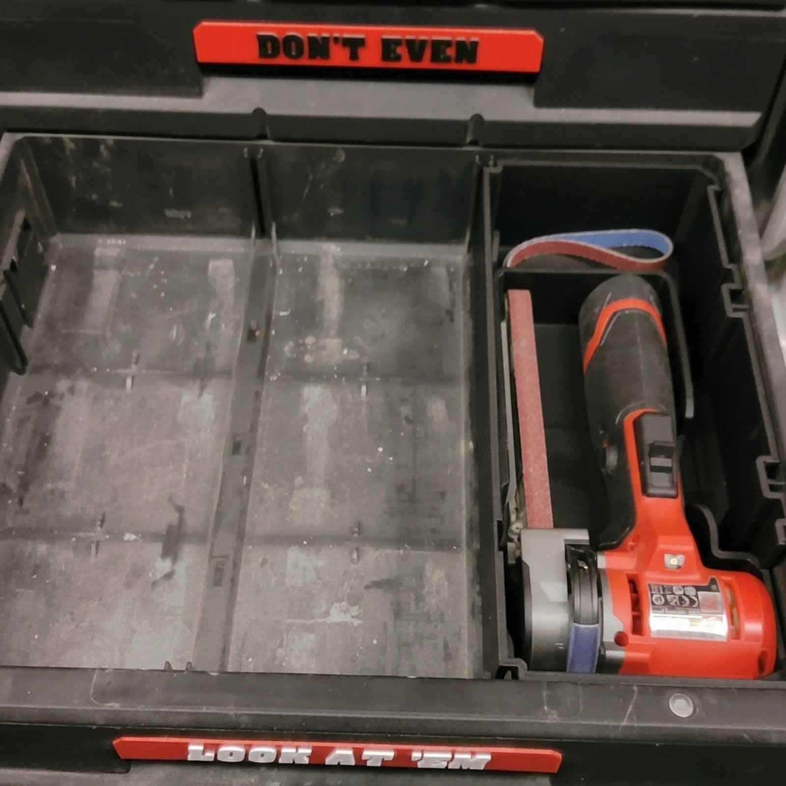 Milwaukee PACKOUT Drawer Insert – M12 Belt File (Insert Only) MD