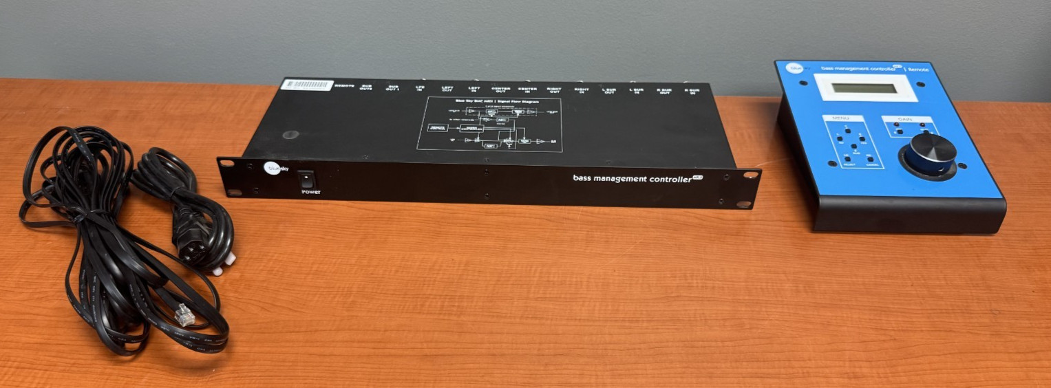 Blue Sky Bass Management Controller MK II & Bass Management Controller