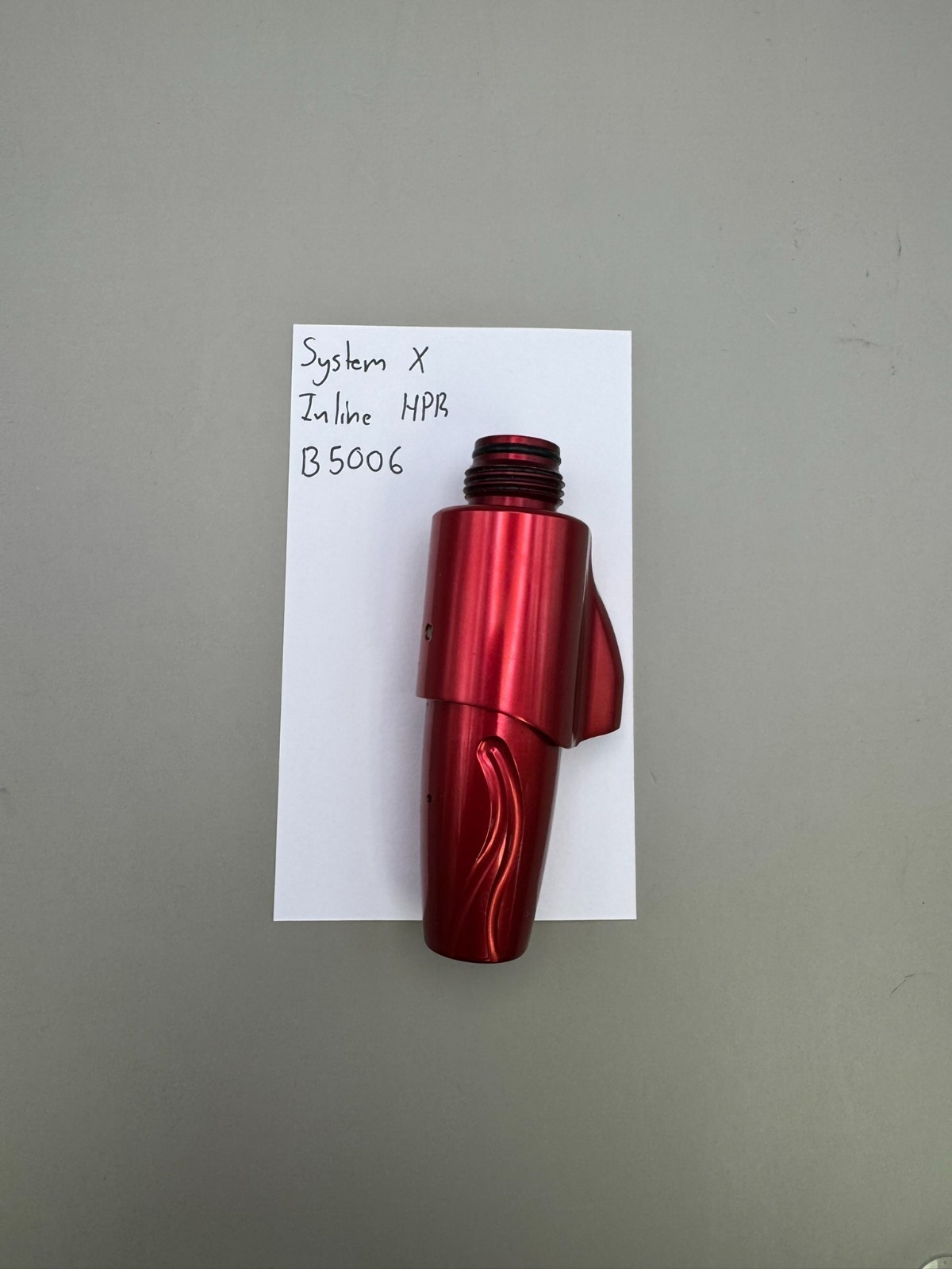 System X Inline HPR-Gloss Red