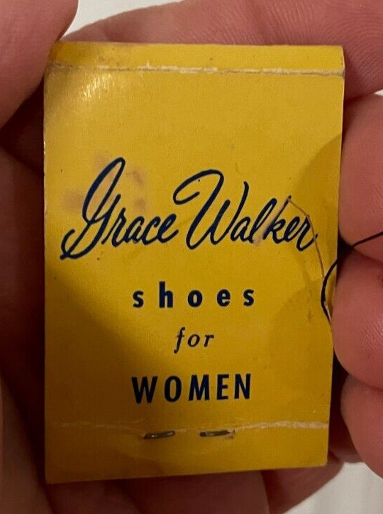 Antique Grace Walker Shoes for Women Hosiery Mending Kit Advertisement Fashion